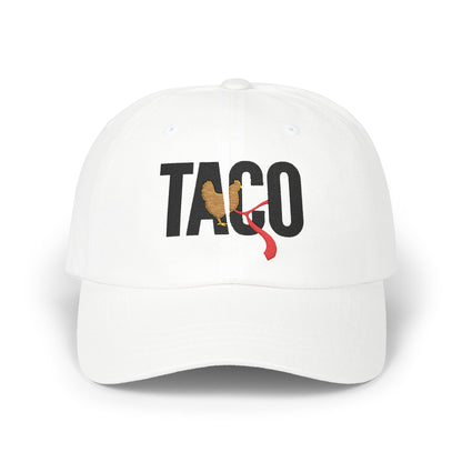 Trump Taco Dad Cap | Funny Hat, Trump Always Chickens Out Hat, Casual Summer Accessory, Perfect for BBQs, Father's Day Gift