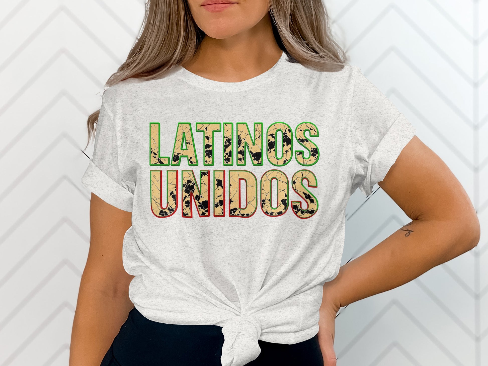 Latinos Unidos Graphic T-Shirt product type