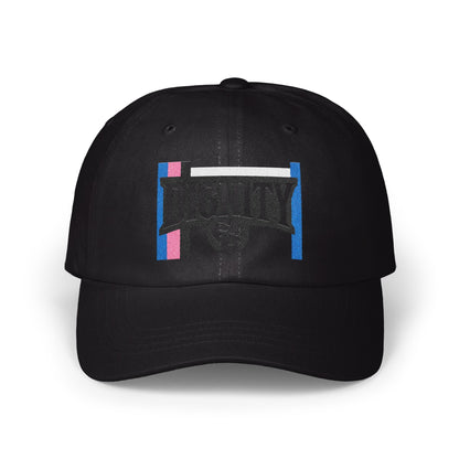 Stylish Black Cap with Unique Multicolor Design product type