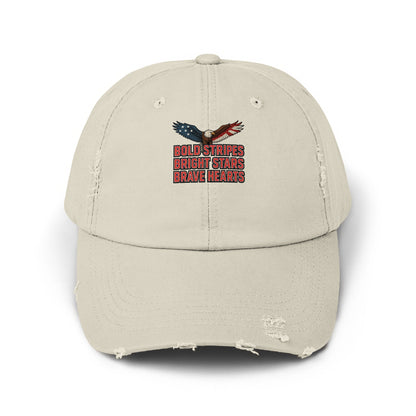 Bold Stripes Bright Stars Brave Hearts Hat product