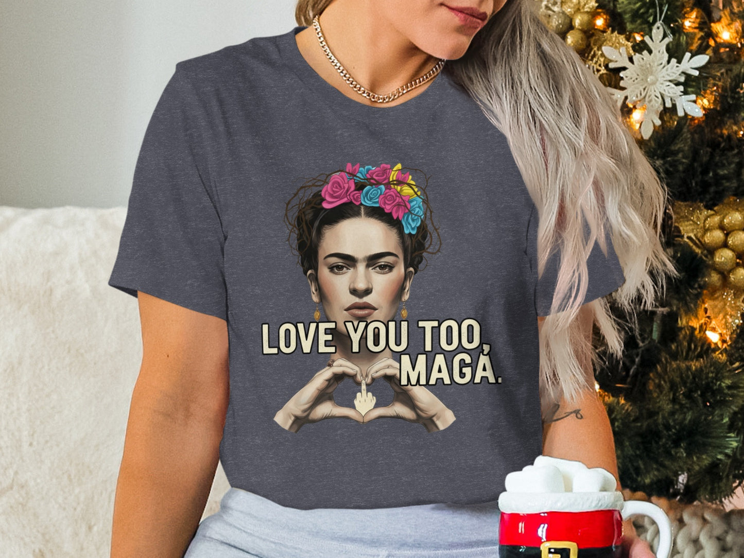 Love You Too MAGA Graphic T-shirt