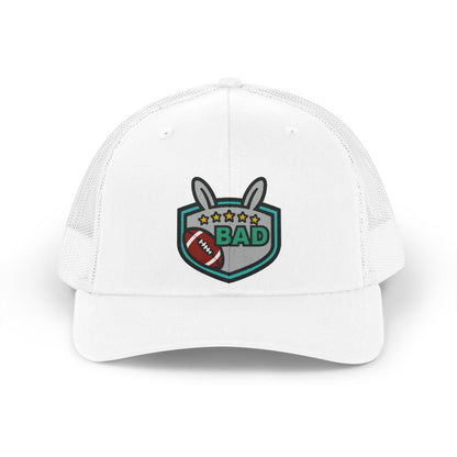 Bad Football Bunny Patch Logo White Cap product