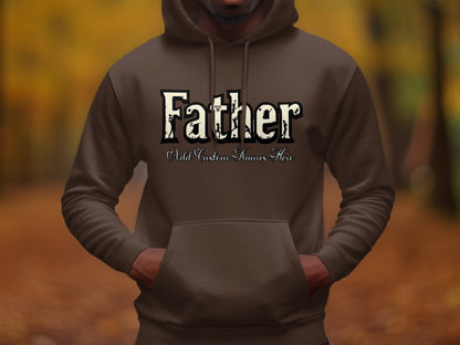 Father Add Custom Names Here Hoodie product type