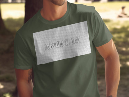 Abolish ICE Graphic Teal Green T-Shirt for Activists