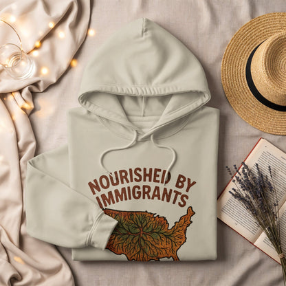 Nourished By Immigrants Hooded Sweatshirt product type