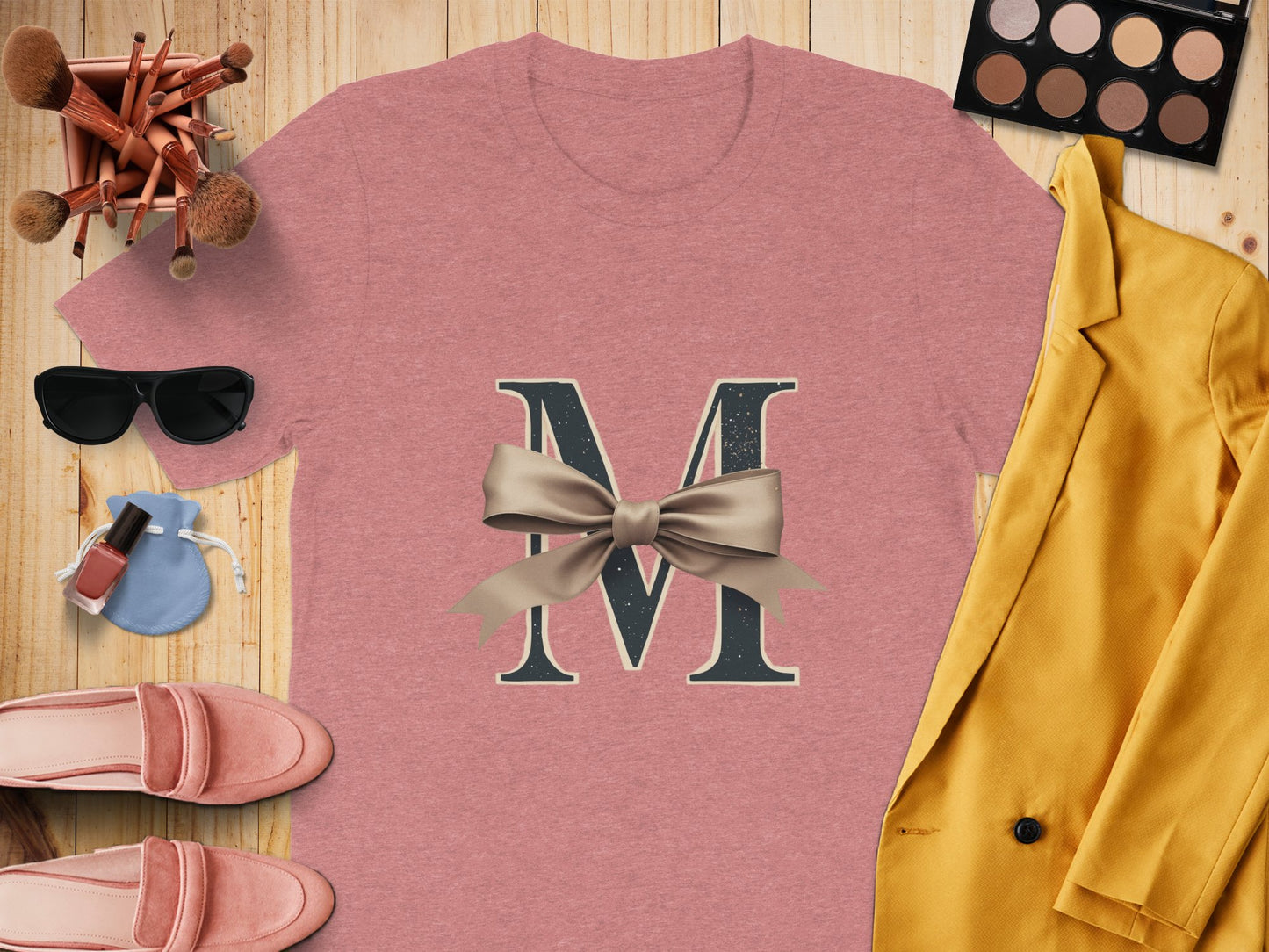 Monogram M T-Shirt with Bow Unique Fashion product
