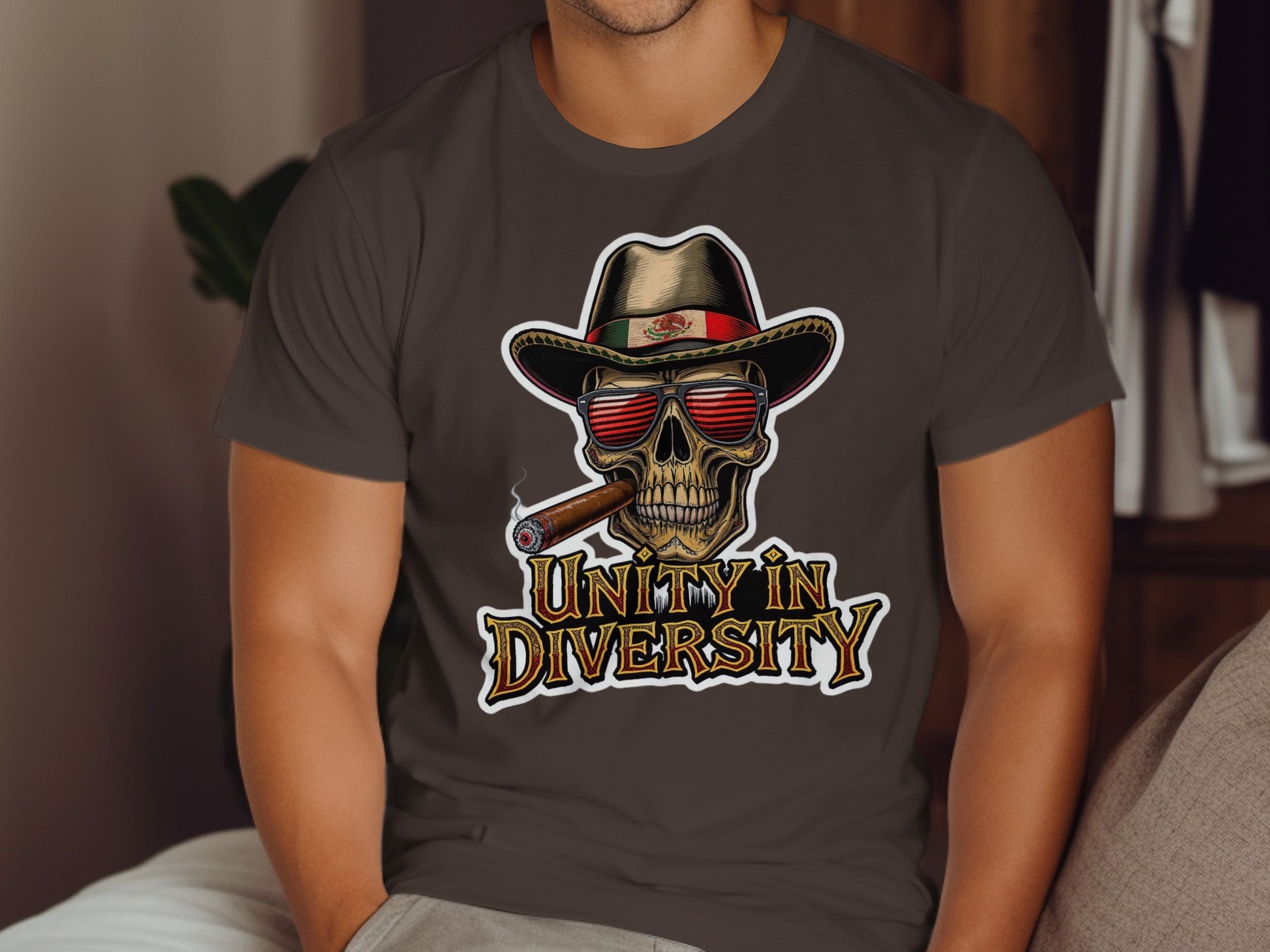 Unity in Diversity Skull T-Shirt product type