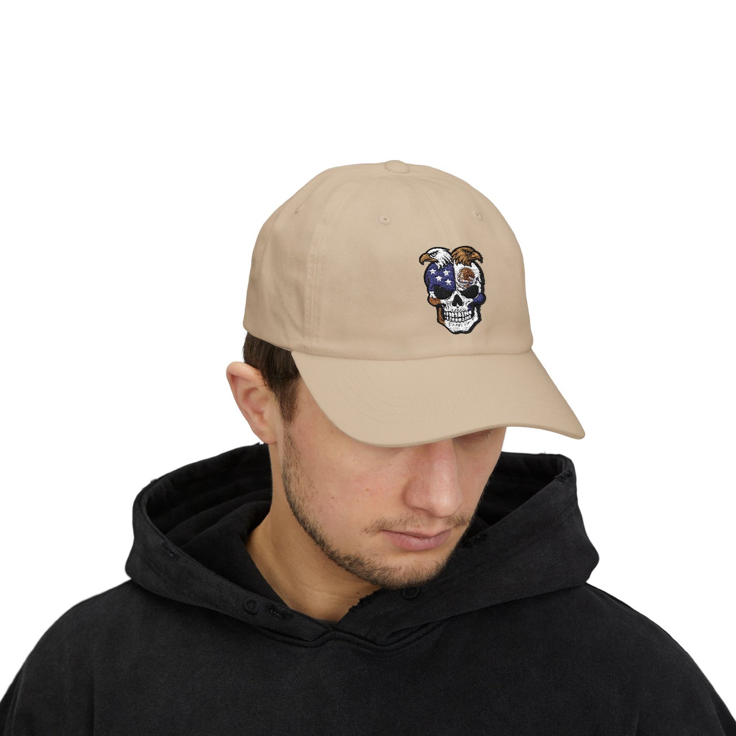 Stylish Skull Dad Cap, Casual Men's Hat, Unique Gift for Father's Day, Trendy Summer Accessory, Everyday Wear Cap