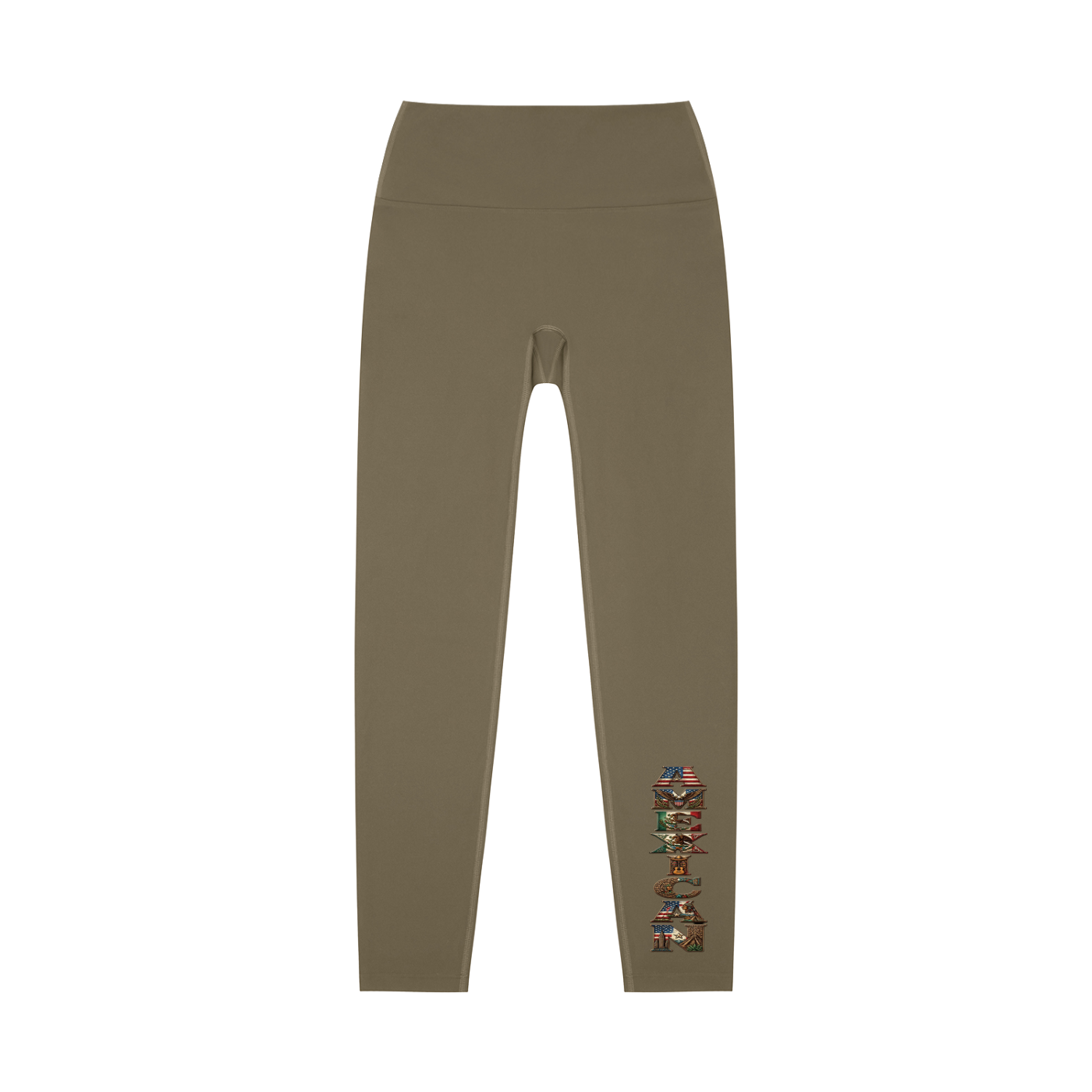 AMEXICAN Top Quality High-Waisted Yoga Leggings | Show Your Roots
