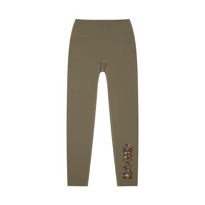 AMEXICAN Top Quality High-Waisted Yoga Leggings | Show Your Roots
