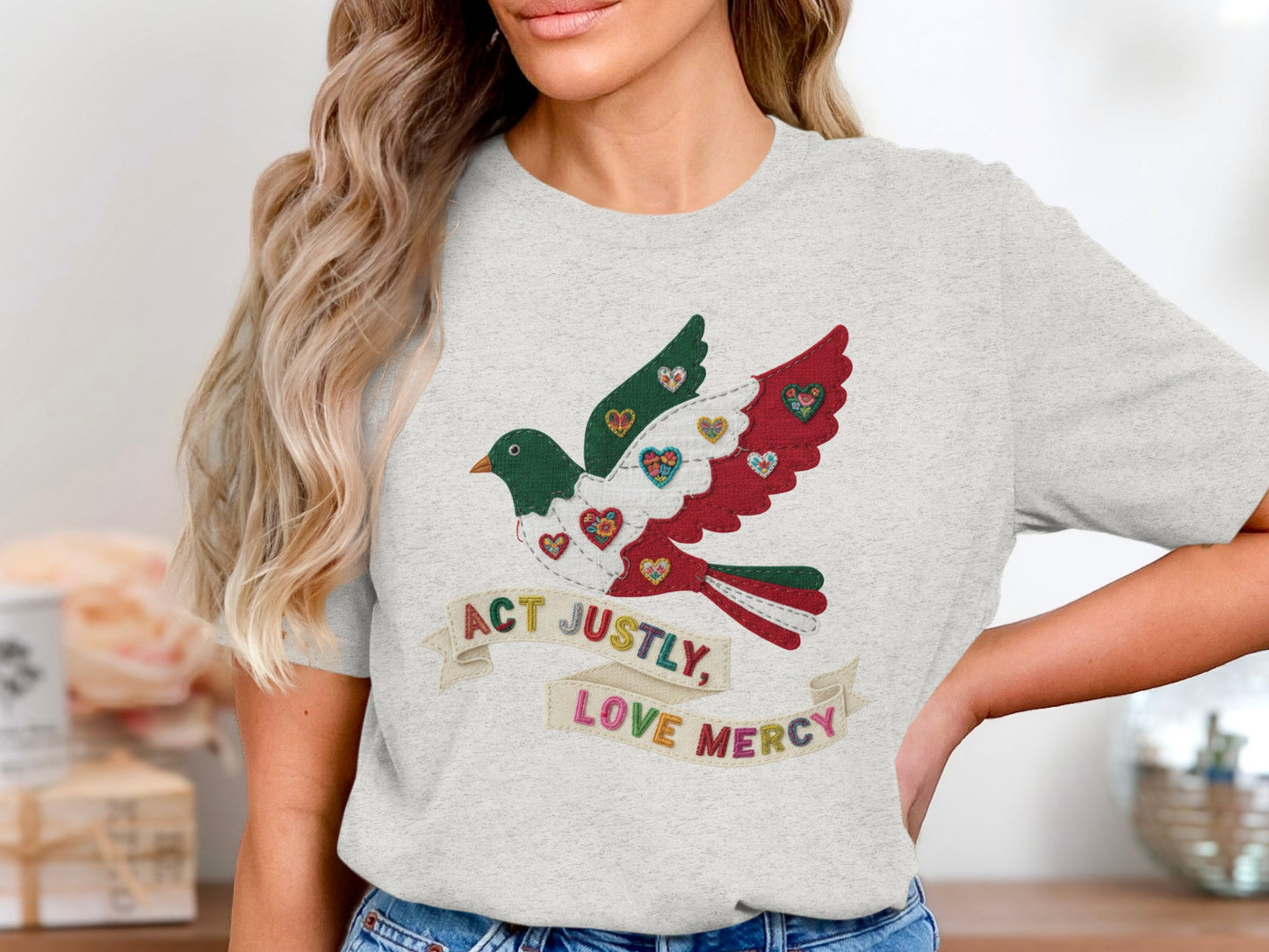 Act Justly Love Mercy Comfort T-shirt