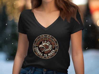 Unique Aztec Inspired Design T-Shirt Fashion Product