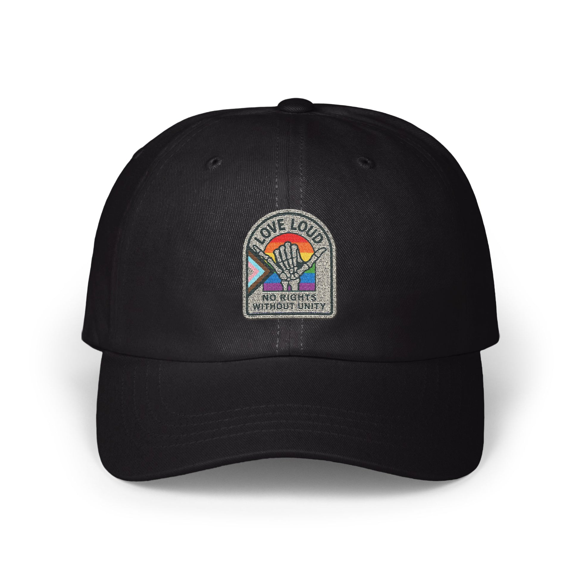 Bold Statement Love Loud Unity Baseball Cap product