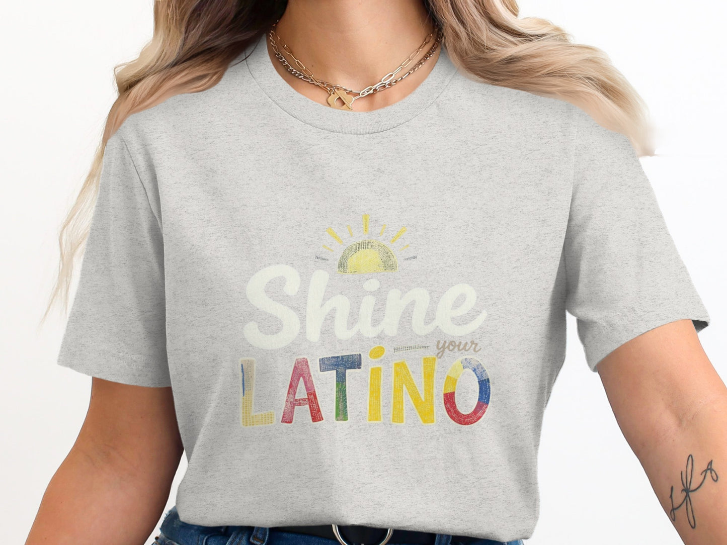 Shine Your Latino Graphic T-Shirt product type