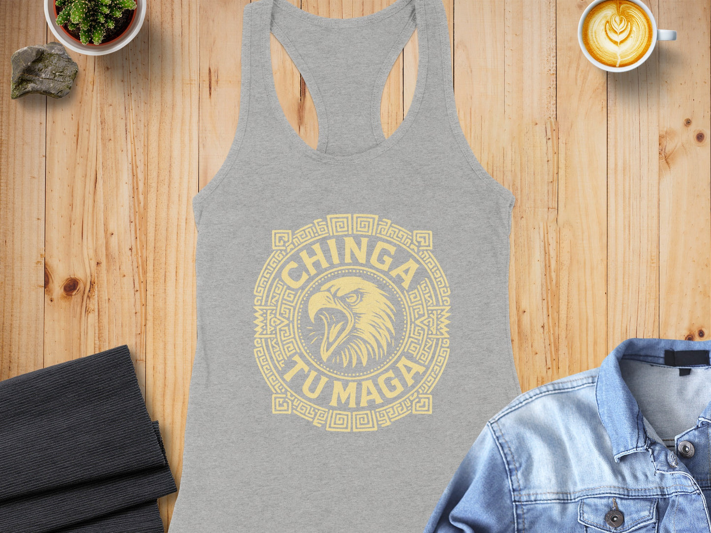 Ching Tu Maga Design Racerback Tank Top Product
