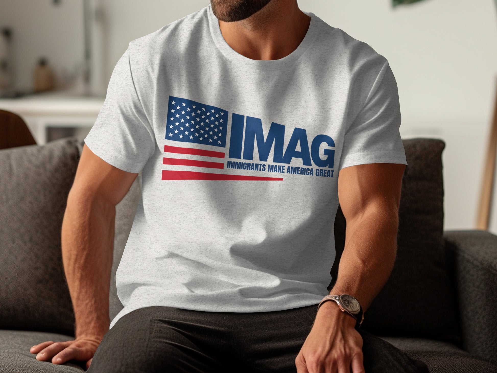 Immigrants Make America Great IMAG T-shirt product type
