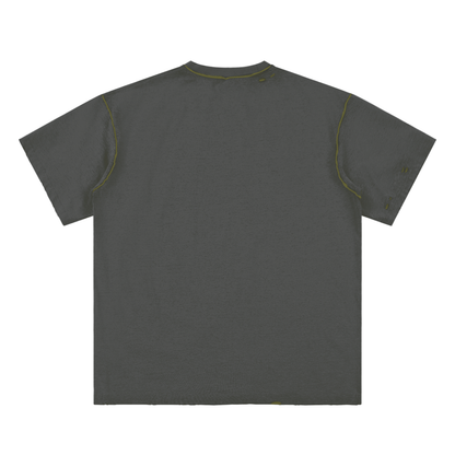 Pro Immigrant Resist Tee Hand-frayed Reversible T-shirt