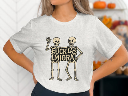 Skeletons FU CK LA LMIGRA T-Shirt product