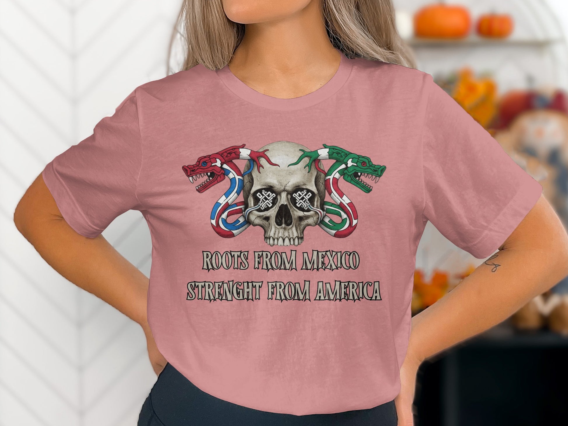 Roots from Mexico Strength from America shirt