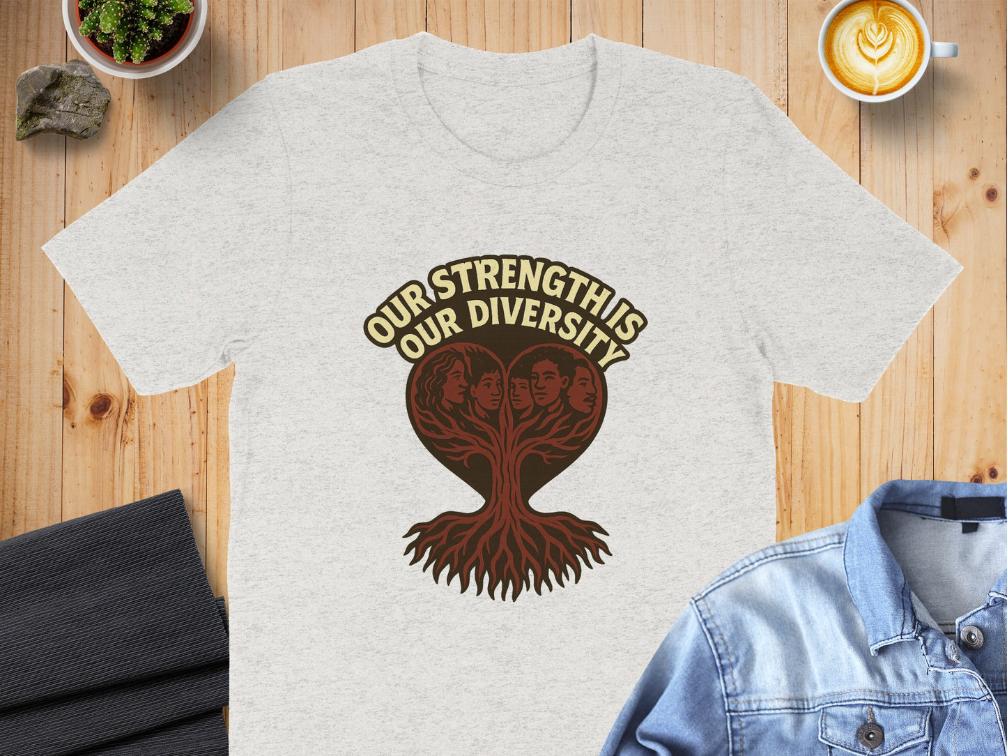 Our Strength Is Our Diversity Graphic T-shirt product type