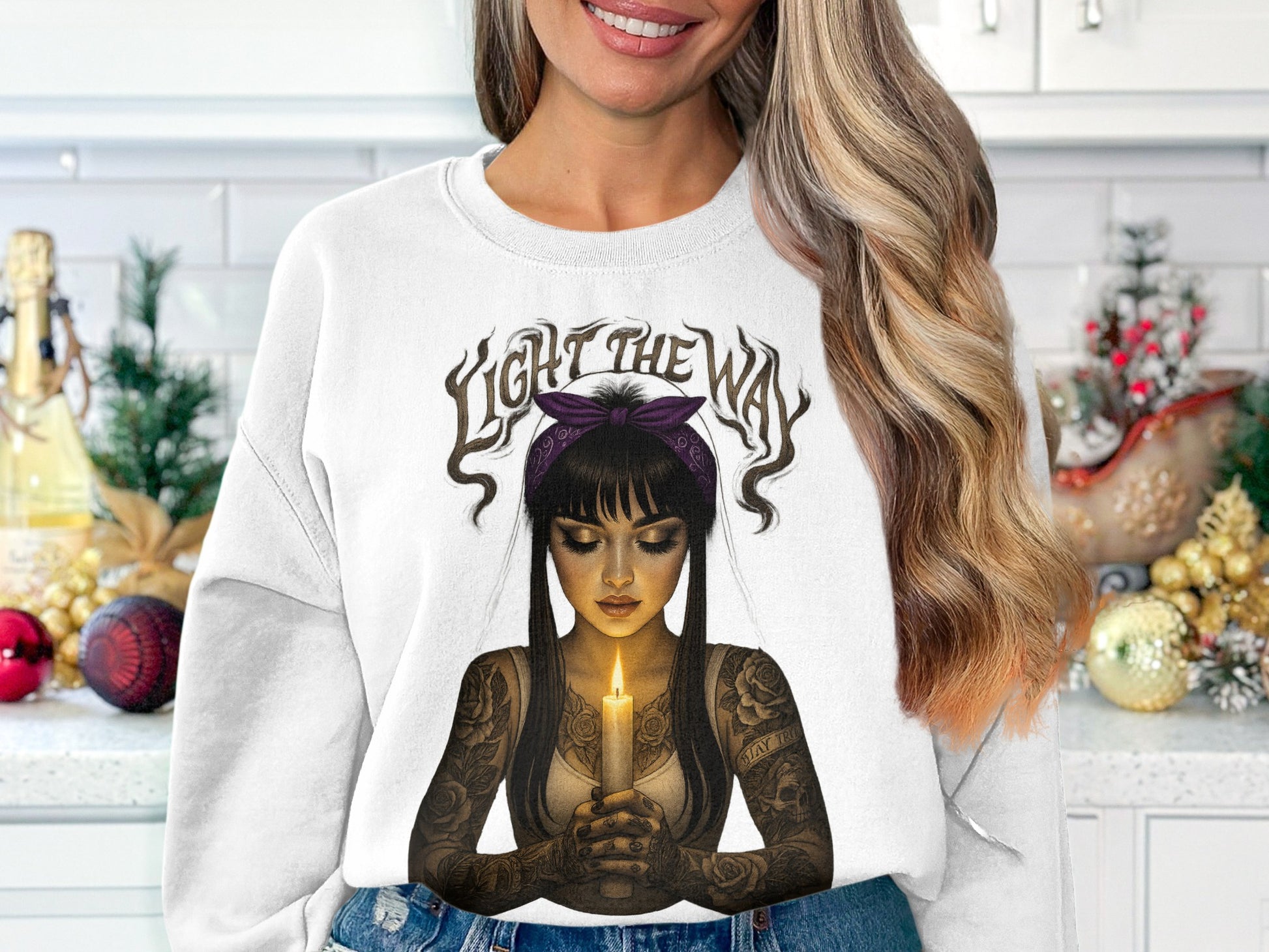 Light The Way Graphic Sweatshirt product