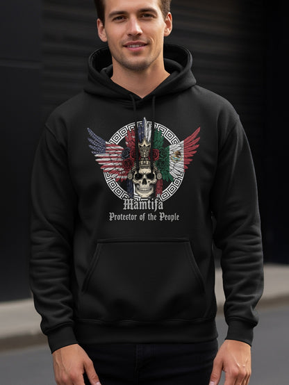 Mamifja Protector of the People Skull Hoodie