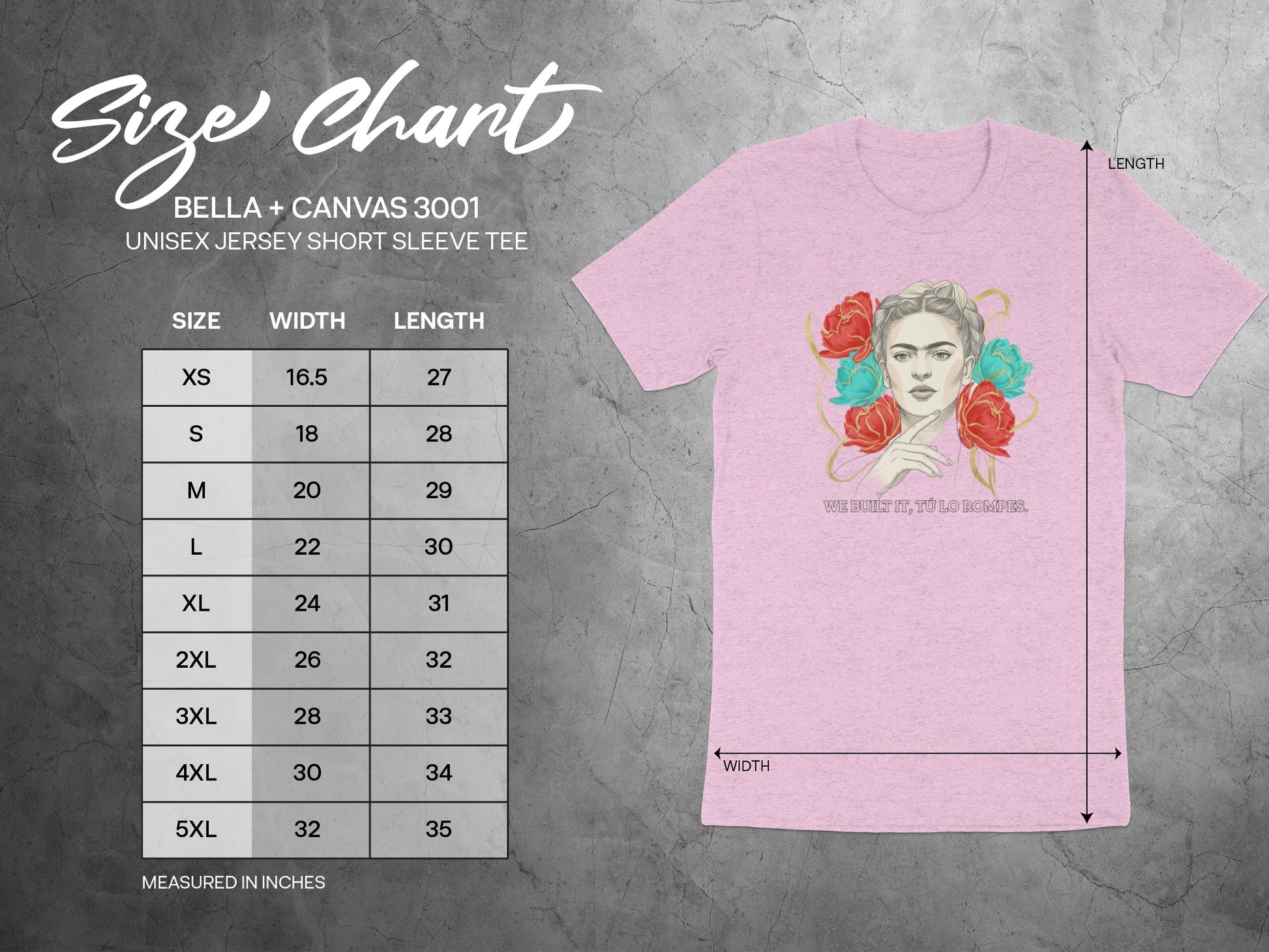 Frida Kahlo Art Pink Cotton T-Shirt Unisex product