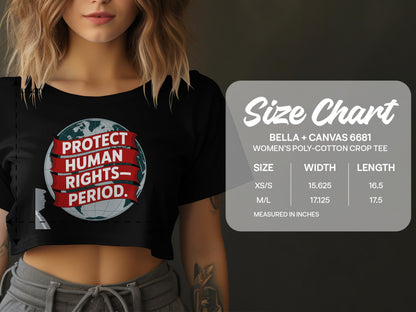 Protect Human Rights Period Graphic Tee product