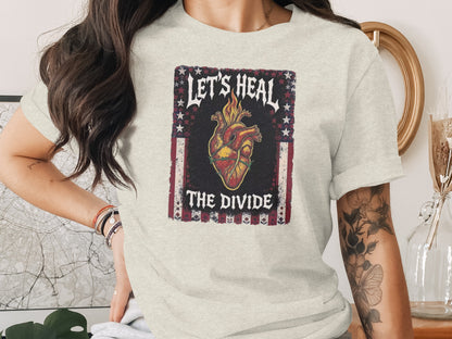 Let's Heal The Divide Graphic T-shirt product