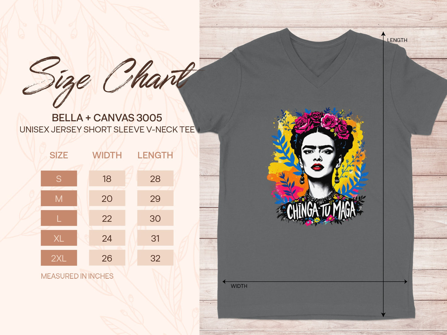 Chinga Tu Maga Frida Kahlo Graphic T-Shirt product type