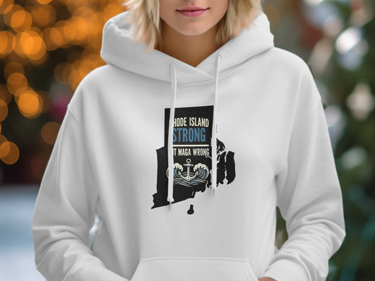 Rhode Island Strong Hoodie Unique Apparel Product Type