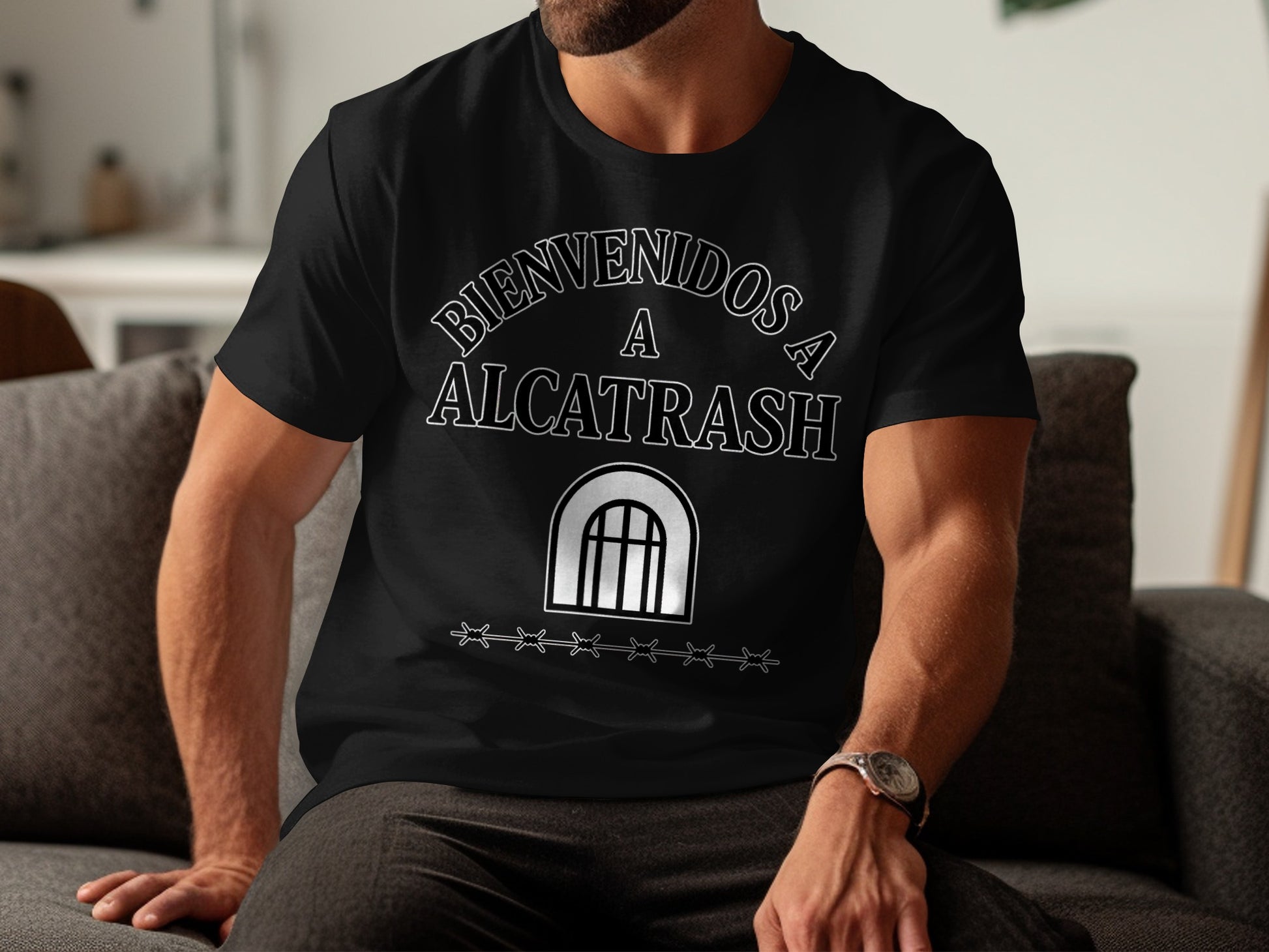Bienvenidos a Alcatrash Graphic T-Shirt product