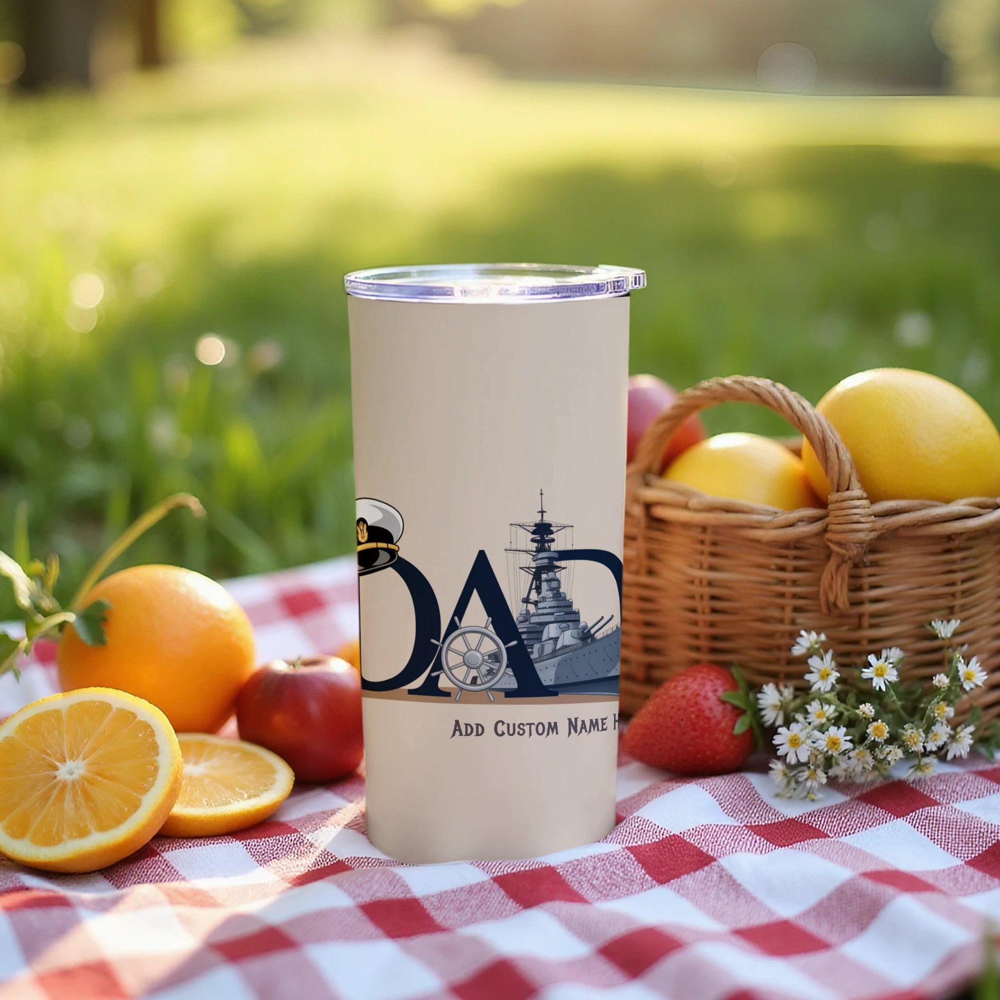Personalized Dad Design Tumbler Perfect Gift product