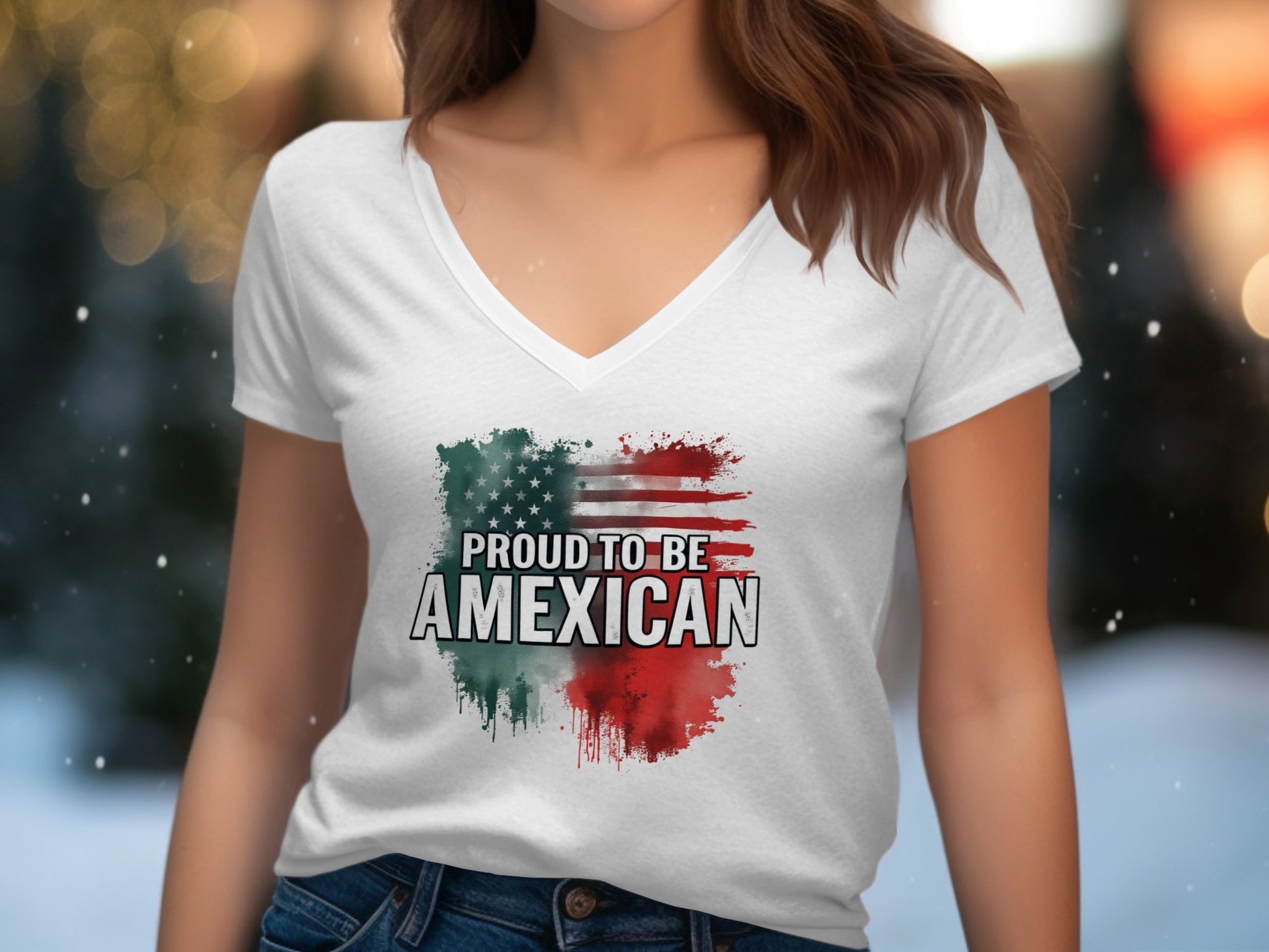Proud to Be Amexican Graphic Print T-Shirt product type