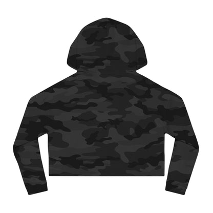 Pride Crop Top Colorful Women’s Cropped Hooded Sweatshirt - Embrace Diversity Design
