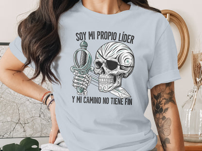 Soy Mi Propio Líder Skull Warrior T-shirt product type