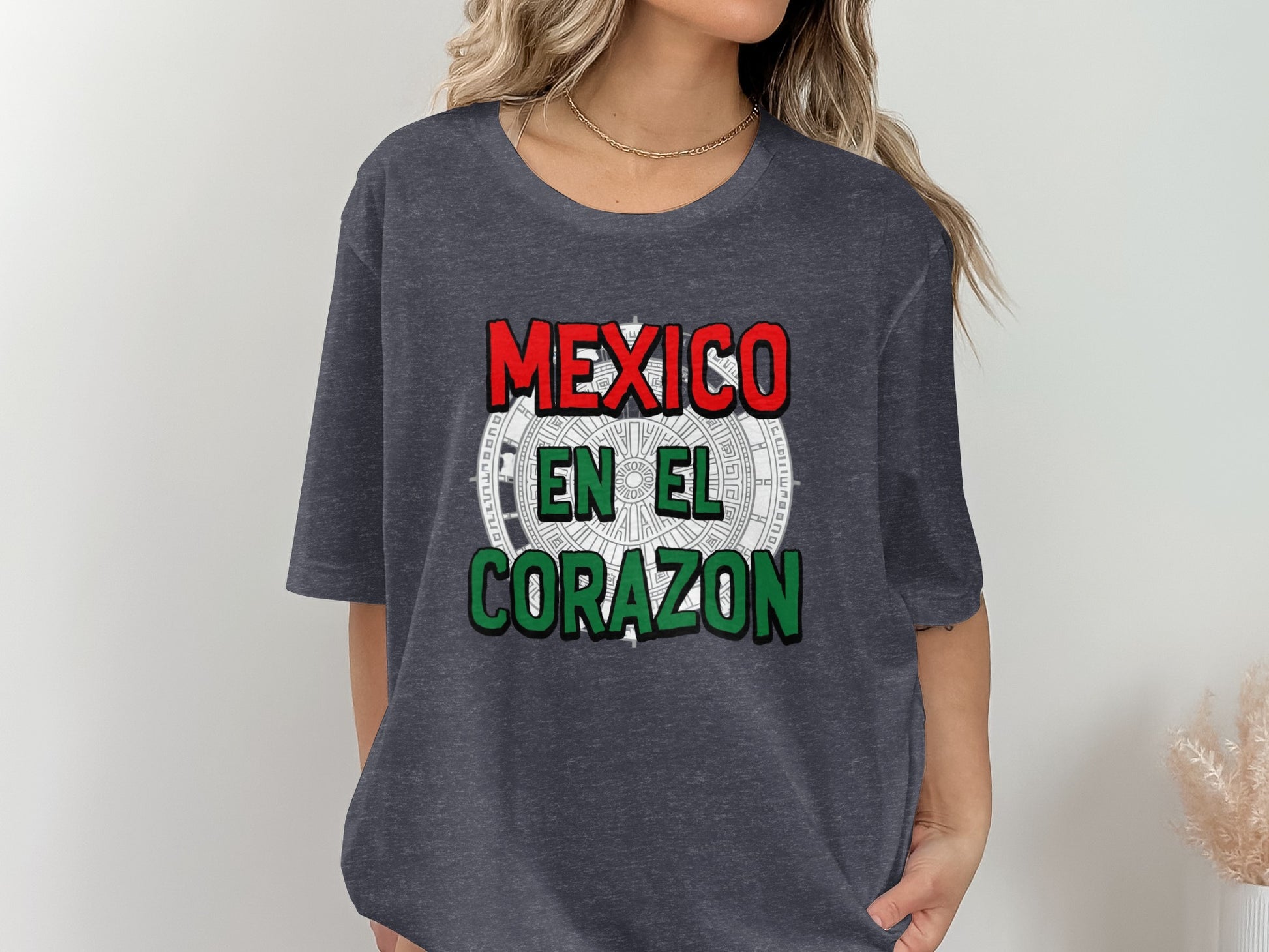 Mexico En El Corazon Printed T-shirt product type
