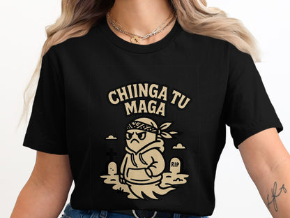 Chiinga Tu Maga Graphic Print T-shirt Casual Product