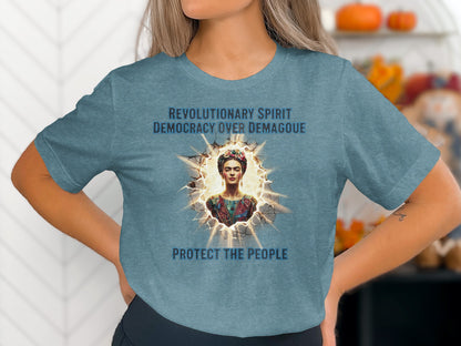 Revolutionary Spirit Democracy Protect People T-shirt product