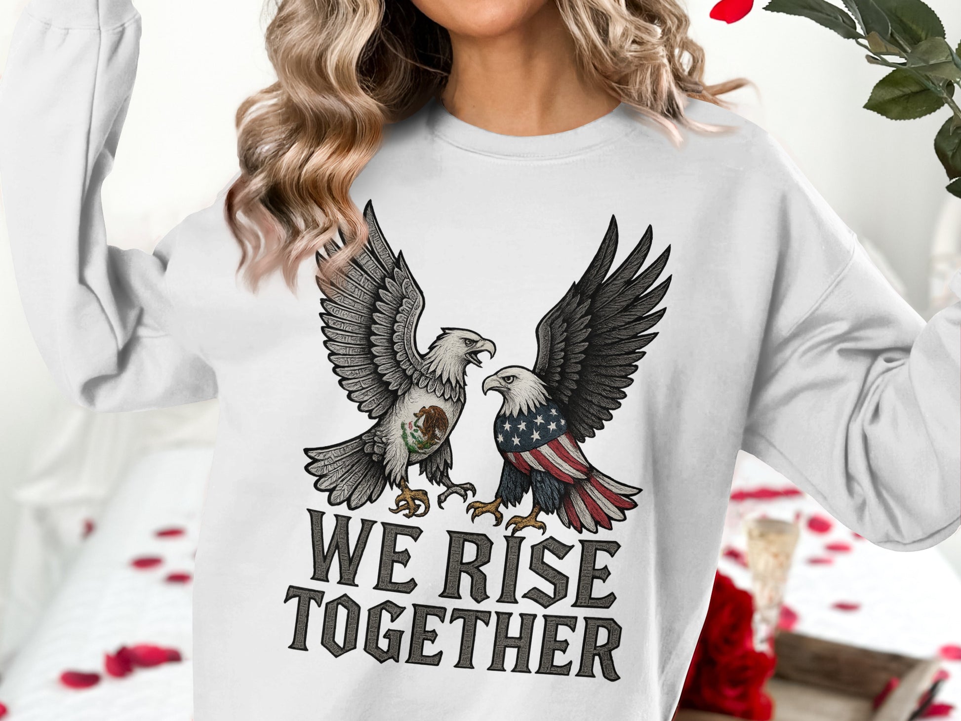 We Rise Together Graphic Sweatshirt