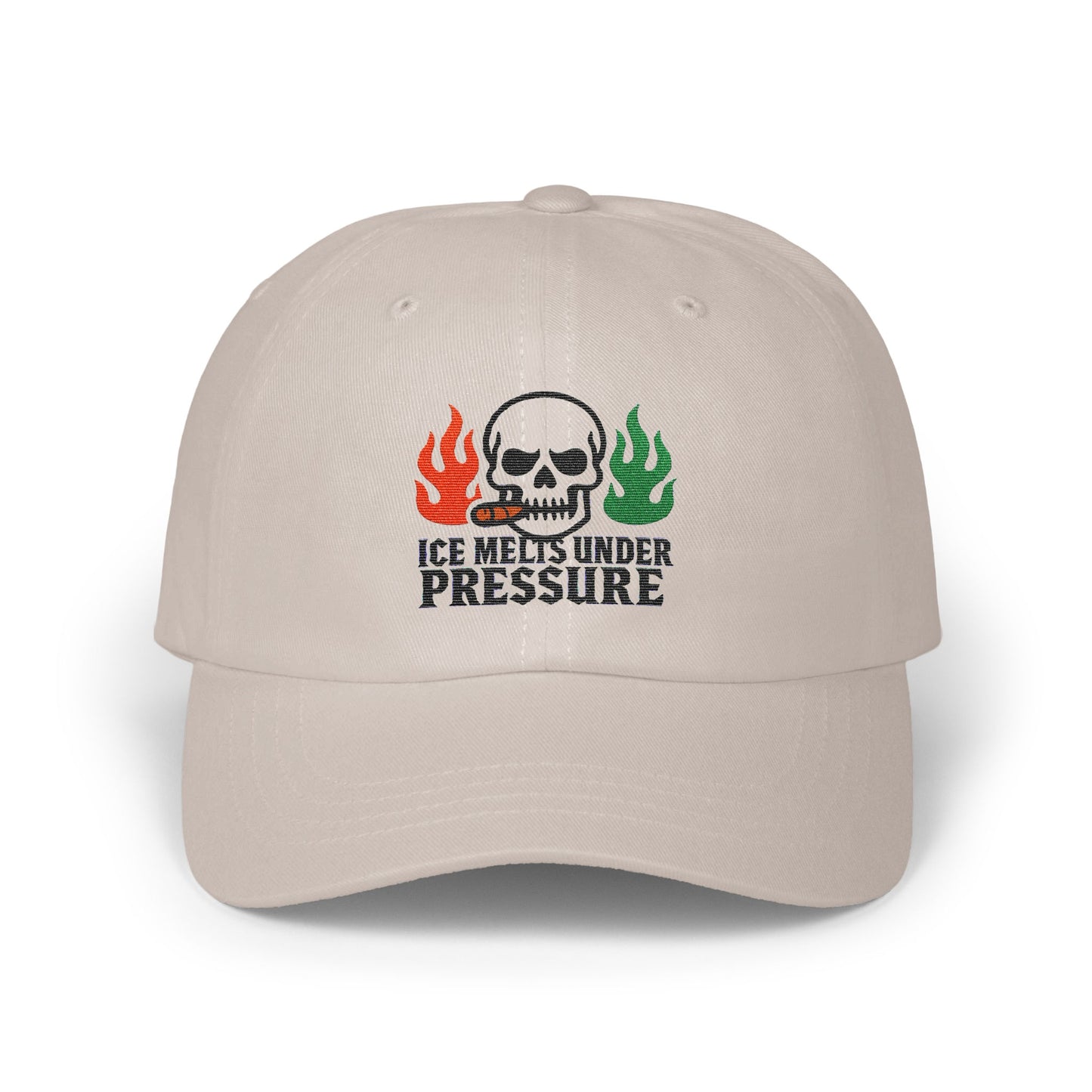 Ice Melts Under Pressure Skull Statement Cap product type