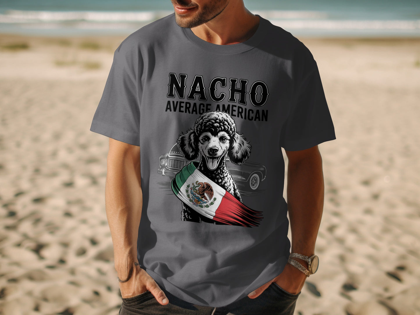 Nacho Average American Graphic T-Shirt product type