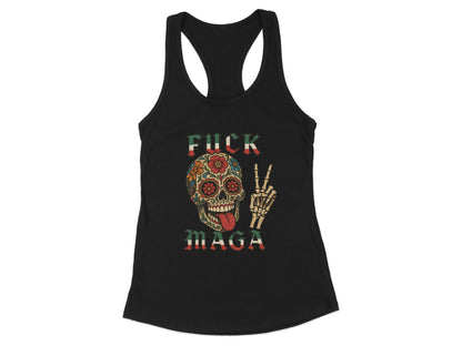 Bold Graphic Skull Print Tank Top Statement Product