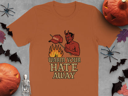 Warm Your Hate Away Devil Graphic Product