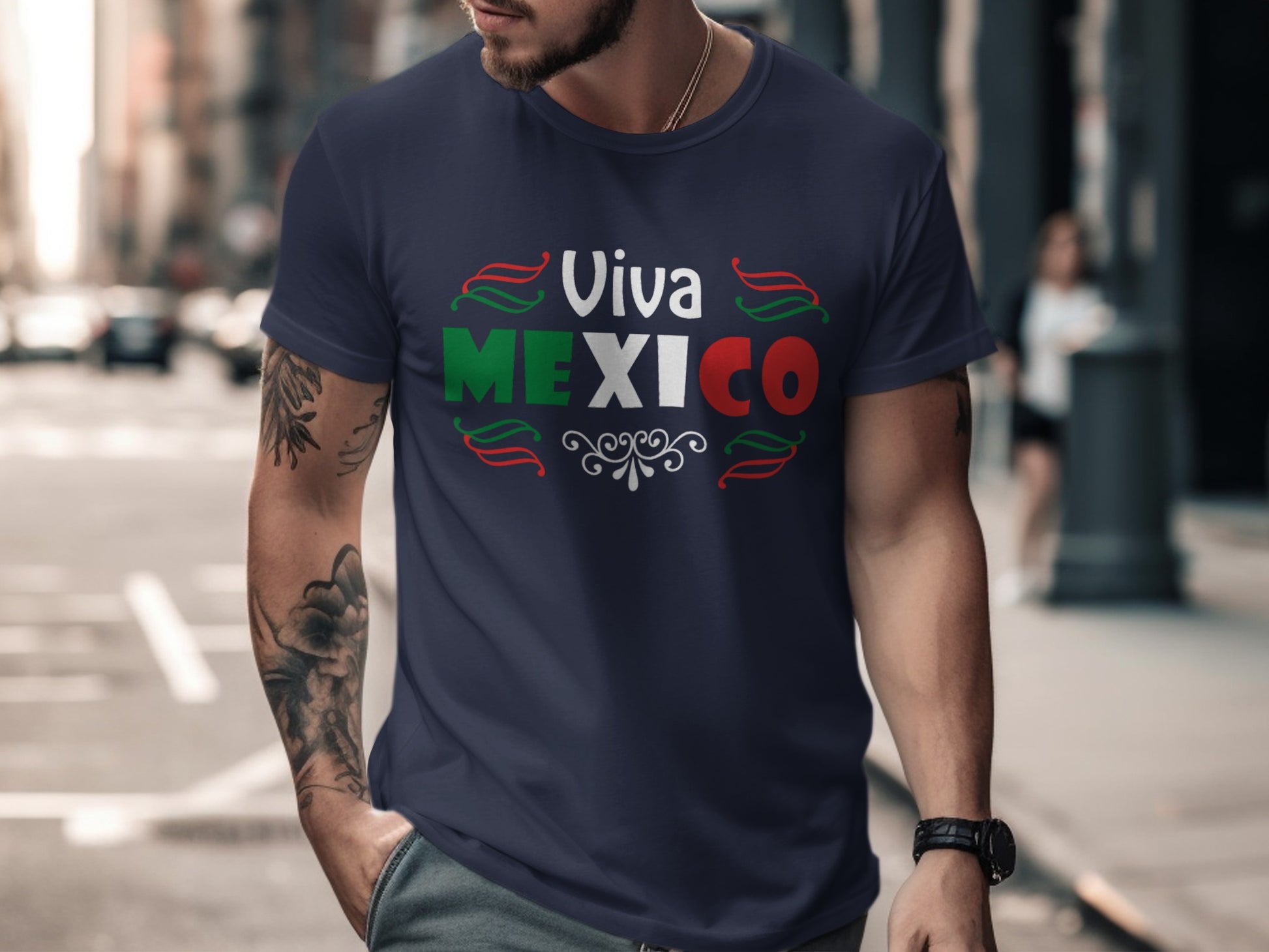 Viva Mexico Stylish Graphic T Shirt product