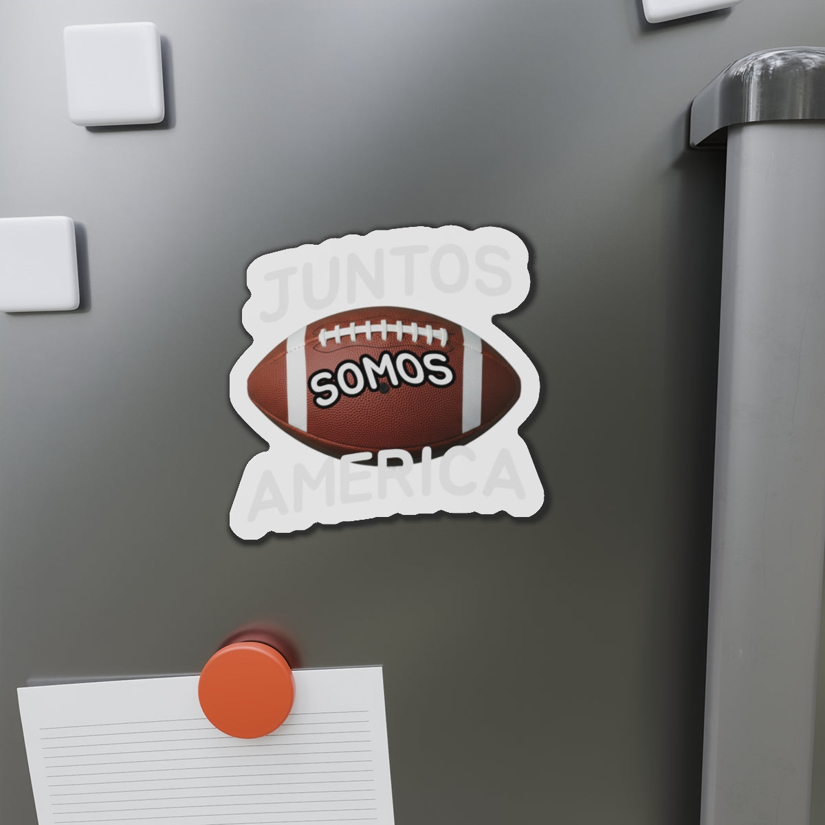 Juntos Somos America Football Sticker for Fans