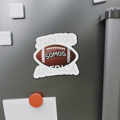 Juntos Somos America Football Sticker for Fans