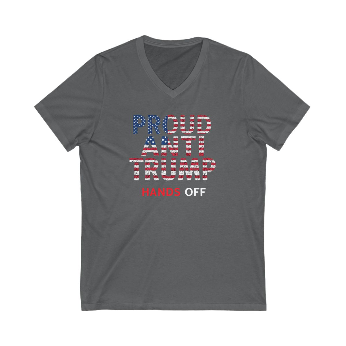 Proud Anti Trump Hands Off T-Shirt product type