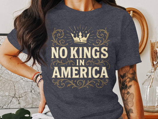 No Kings in America Graphic Printed T-shirt product type