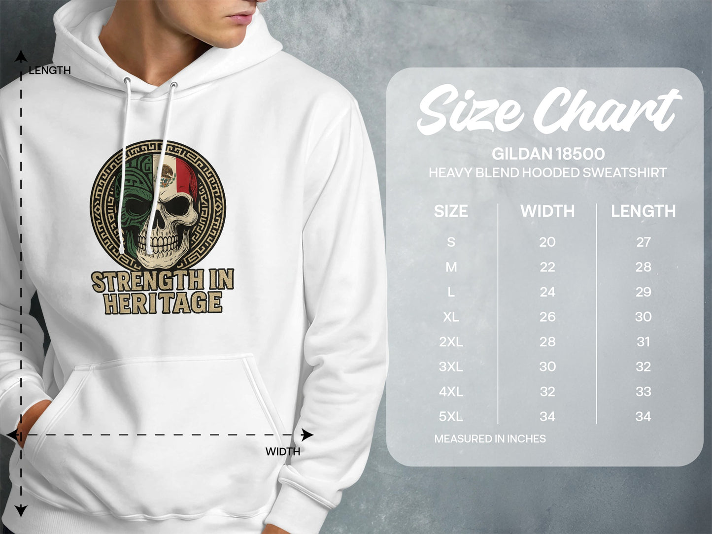 Strength in Heritage Gildan 18500 Sweatshirt